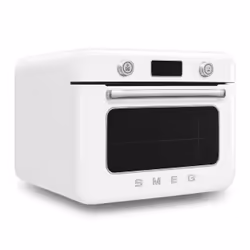 Smeg COF01WHUK steam oven Small Black, Stainless steel Buttons, Rotary - Additional view 5
