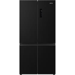 Smeg FQI60KD side-by-side refrigerator Freestanding 522 L D Black