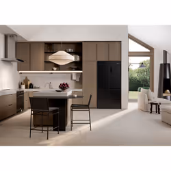 Smeg FQI60KD side-by-side refrigerator Freestanding 522 L D Black - Additional view 8