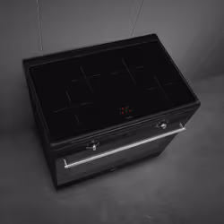 Smeg Concert CX91IMBL cooker Range cooker Electric Zone induction hob Black - Additional view 6