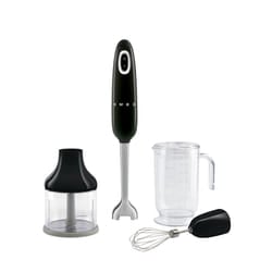 Smeg HBF03BLUK blender Immersion blender 700 W Black, Stainless steel