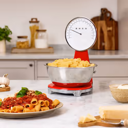Smeg KSF01RDWW kitchen scale Chrome, Red Countertop Electronic kitchen scale - Additional view 6