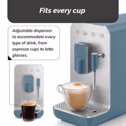 Smeg Collezione Espresso Coffee Machine BCC12WHMUK White - Additional view 6