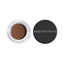Diego dalla Palma Long-Wear Water-Resistant Cream Brow Definer, Eyebrow gel, Brown, 4 ml, Women, Oblique brush end: apply the ...