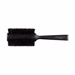 Diego dalla Palma Wooden Brush L - Diameter 33, Adult, Round hairbrush, Black, Monochromatic, Wood, Boar hair