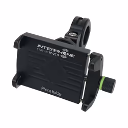 Interphone CRAB - UNIVERSAL ALUMINUM SUPPORT, Mobile phone/Smartphone, Passive holder, Motorcycle, Black