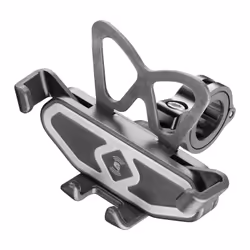 Interphone CRAB - UNIVERSAL SUPPORT WITH AUTOMATIC CLOSURE, Mobile phone/Smartphone, Passive holder, Bike/Car, Black, Grey