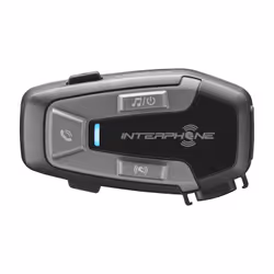 Interphone U-COM 6R, 1000 m, A2DP, AVRCP, HFP, Black, 15 h, 1 pc(s), USB Type-A to USB Type-C