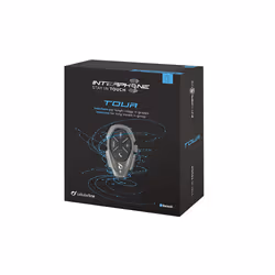 Interphone Tour HD Single Pack Bluetooth Intercom System Black