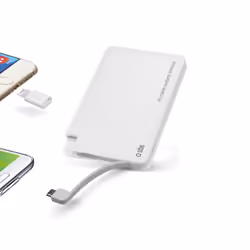 SBS TEBB3000LHW power bank Lithium 3000 mAh White
