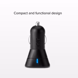SBS TECR2USB24AFAST mobile device charger Universal Black Cigar lighter Auto - Additional view 2