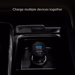 SBS TECR2USB24AFAST mobile device charger Universal Black Cigar lighter Auto - Additional view 4