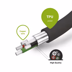 SBS Data cable and Type-C spiral cable