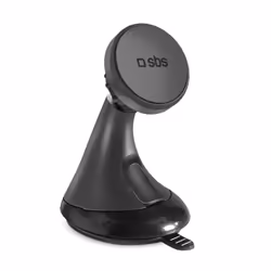 SBS Magnetic car holder with Wide Line suction cup, Mobile phone/Smartphone, Passive holder, Car, Black