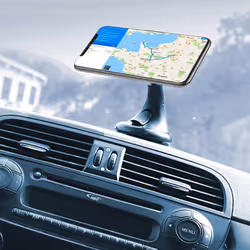 SBS Magnetic car holder with Wide Line suction cup