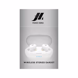 SBS MHTWSTUBEW headphones/headset Wireless In-ear Calls/Music Bluetooth White