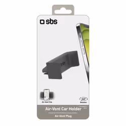 SBS TESUPAIRCLIP holder Passive holder Mobile phone/Smartphone Black