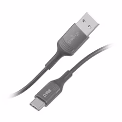 SBS GRECABLEUSBTCK, 1.2 m, USB A, USB C, Black