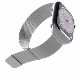 PURO PUMILAW40SIL, Watch strap, Apple, Stainless steel, 200 mm, 76 mm, 13 mm