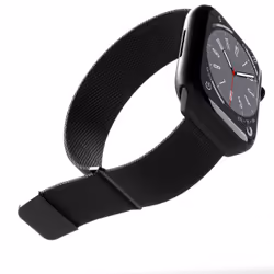 PURO PUMILAW44BLK, Watch strap, Apple, Stainless steel, 220 mm, 76 mm, 13 mm