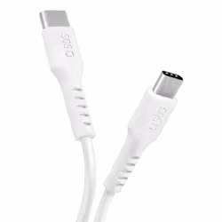 SBS TECABLETCC10W, 1 m, USB C, USB C, USB 2.0, 0.48 Gbit/s, White