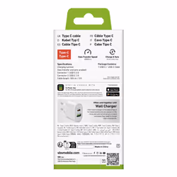 SBS TECABLETCC10W USB cable USB 2.0 1 m USB C White