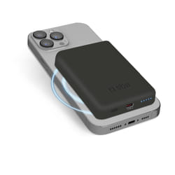 SBS TEBB5000MAG1CK power bank Lithium Polymer (LiPo) 5000 mAh Wireless charging Black