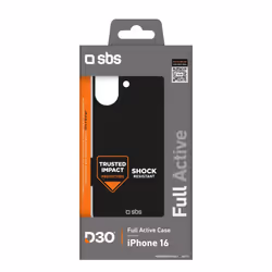 SBS TED3OBKCOVIP1661 mobile phone case 15.5 cm (6.1") Cover Black