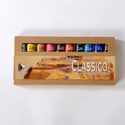 Maimeri Classico Fine Art Oil Paint Set  10 x 20ml Assorted Colours  Ideal for Professional Artists