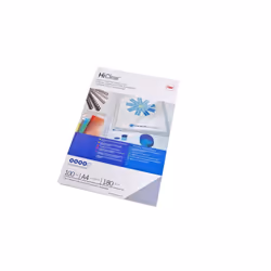 GBC HiClear Binding Covers A4 PVC 200 Micron Clear (100)