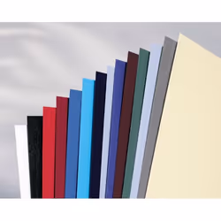 GBC LeatherGrain Binding Covers 250gsm A4 Royal Blue (100), A4, Blue, 250 g/m², 210 mm, 297 mm, 100 pc(s)