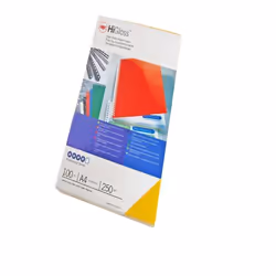 GBC HiGloss Binding Covers 250gsm Double-sided White (100)