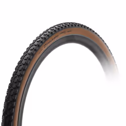Pirelli Cinturato Gravel M, Road, Tubeless Ready tyre, Folding bead, Black, Brown, 127 TPI, 515 g