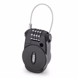 GIVI Combination Lock, black, Size 100 cm for Men