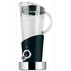 Bugatti Italy Vela Tabletop blender 400 W Black, Stainless steel, Transparent