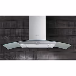 Elica Reef IX/A/60, 900 m³/h, Ducted, 69 dB, Wall-mounted, Stainless steel, Sensor