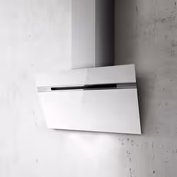 Elica ASC-LED-60-WH - White Angled Cooker Hood - 603 M?/H Extraction Rate - B Energy Rating