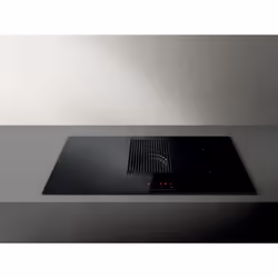 Elica NIKOLATESLA PRIME BL/F/83 Black Built-in 83 cm Zone induction hob 4 zone(s) Built-in hood