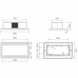 Elica CLOUD SEVEN IX/F/90 Ceiling built-in Stainless steel - Additional view 5