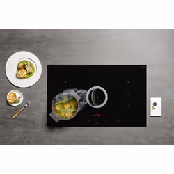 Elica NIKOLATESLA SWITCH BL/F/83 Black Built-in 83 cm Zone induction hob 4 zone(s) Built-in hood - Additional view 5