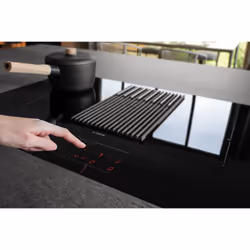 Elica Nikolatesla Libra BL/A/83 Black Built-in 83 cm Zone induction hob 4 zone(s) Built-in hood - Additional view 4