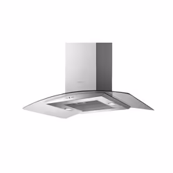 Elica PRF0150290, 600 m³/h, Ducted, 64 dB, Island, Stainless steel, Transparent, Stainless steel