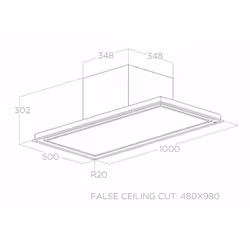 Elica SKYDOME H30 A/100 Ceiling built-in White 770 m³/h - Additional view 7