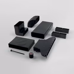 Elica KIT0167757, Cooker hood filter, Black, Carbon, 4.3 g, 780 mm, 520 mm