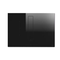 Elica NikolaTesla FIT Black Built-in 72 cm Zone induction hob 4 zone(s) Built-in hood