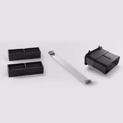 Elica KIT0180522, Cooker hood filter, Black, 13.7 cm, 22.3 cm, Rear, Elica