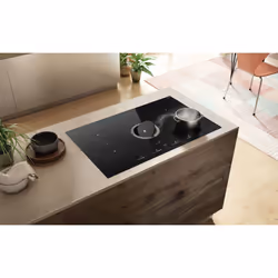Elica NIKOLATESLA SWITCH GLOW BL/A/83 Black Built-in 83 cm Zone induction hob 4 zone(s) Built-in hood