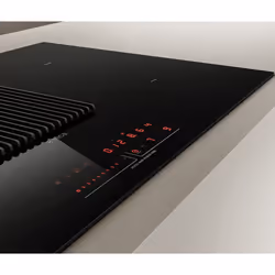 Elica NikolaTesla Prime S Black Built-in 83 cm Zone induction hob 4 zone(s) Built-in hood