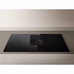 Elica NIKOLATESLA PRIME S+ BL/A/83, Black, Built-in, 83 cm, Zone induction hob, Glass-ceramic, 4 zone(s)