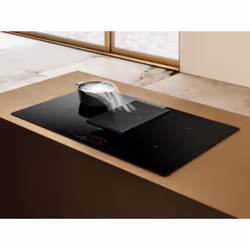 Elica NIKOLATESLA PRIME S+ BL/A/83 Black Built-in 83 cm Zone induction hob 4 zone(s) Built-in hood - Additional view 5